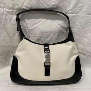 Black and White Shoulder Bag